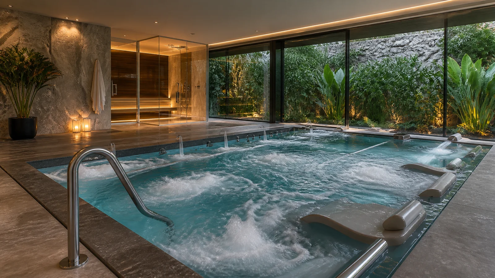 Hidroterapia em residências de luxo: possibilidades de projeto e tecnologia