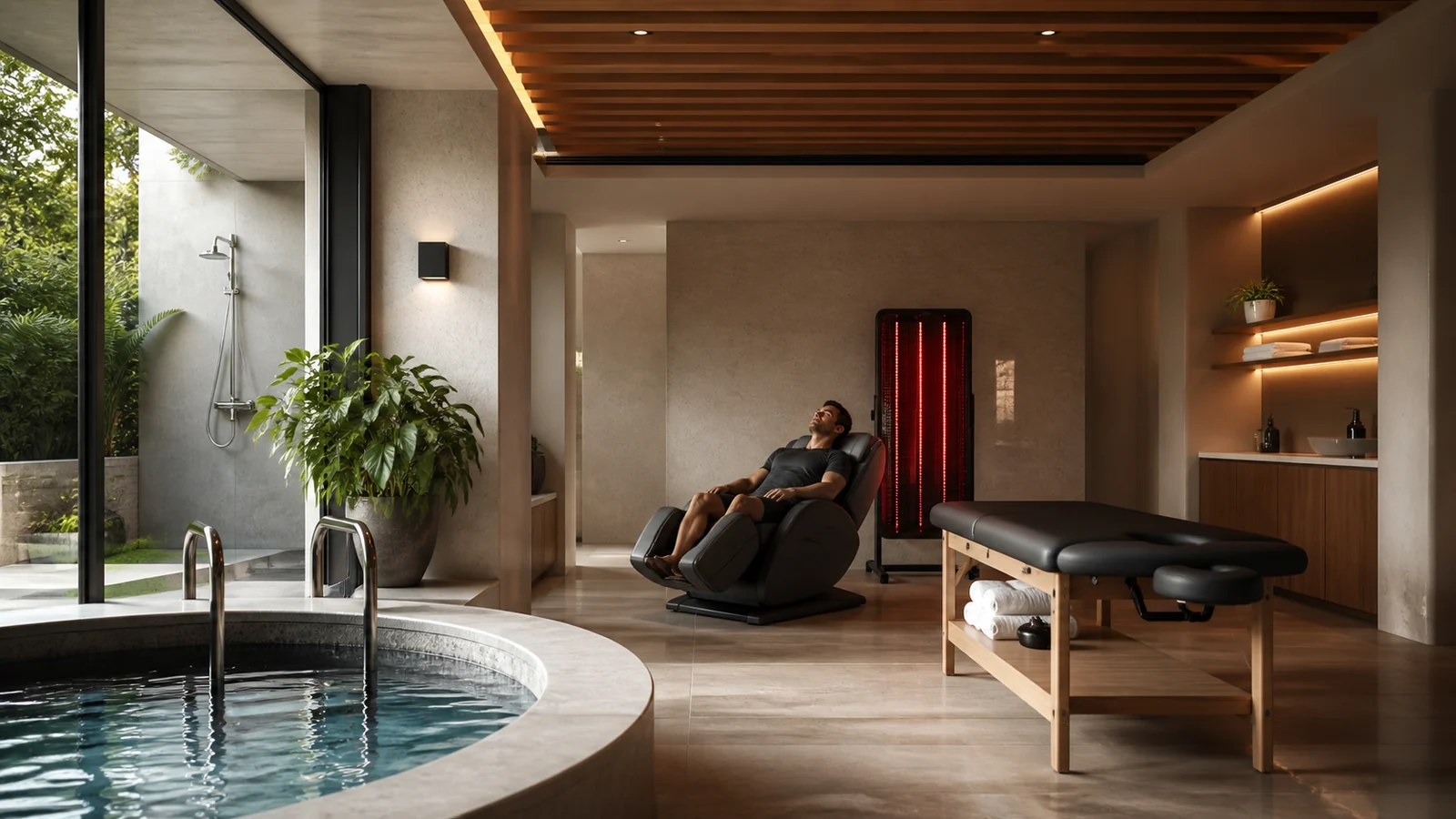 Recovery room residencial: como criar um espaço de recuperação de alto padrão