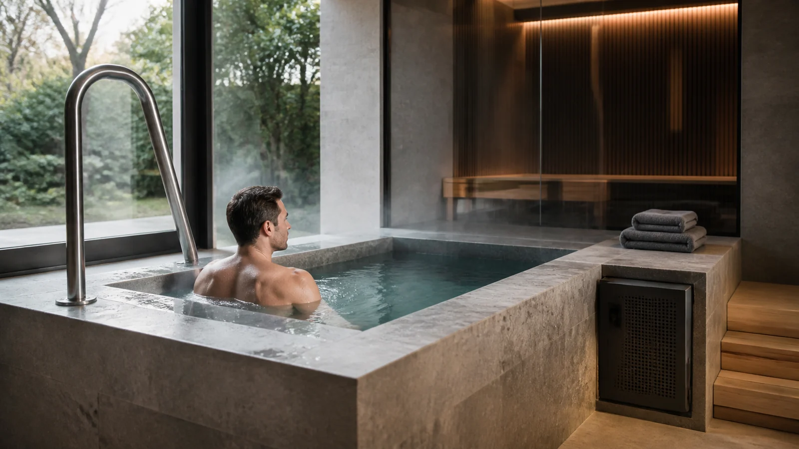 Cold plunge: como projetar uma piscina fria para espaços de recovery