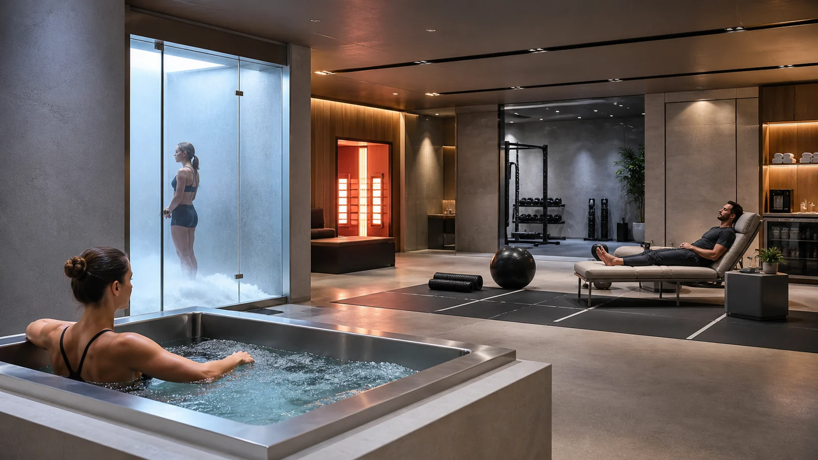 Crioterapia e wellness: como estruturar uma área de recuperação multimodal