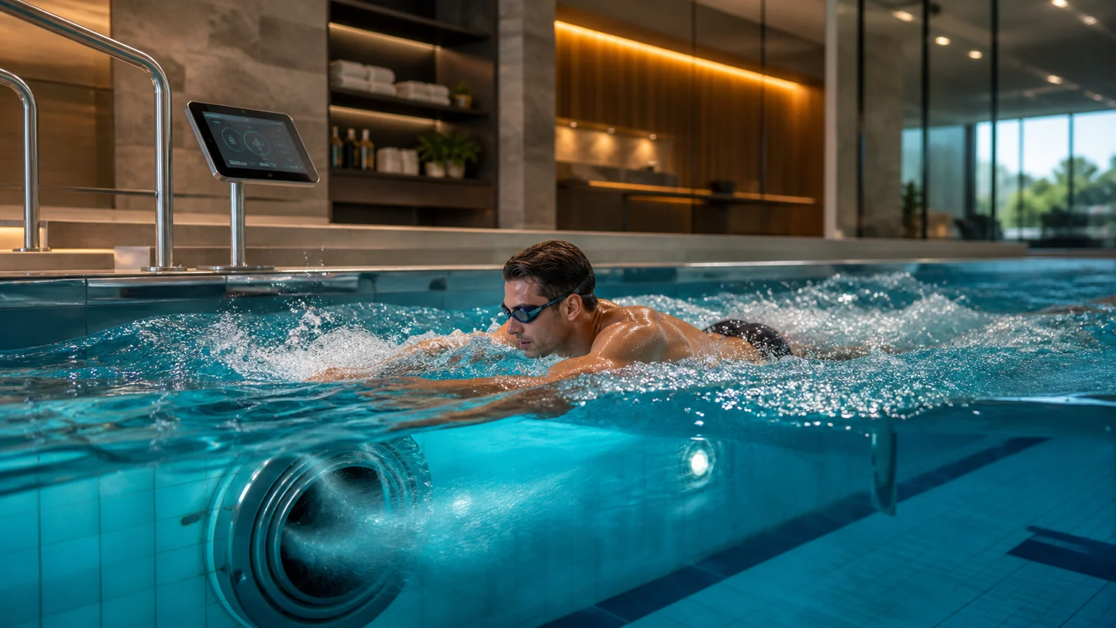 Piscina de alta performance: como tecnologia e água podem transformar o treinamento esportivo