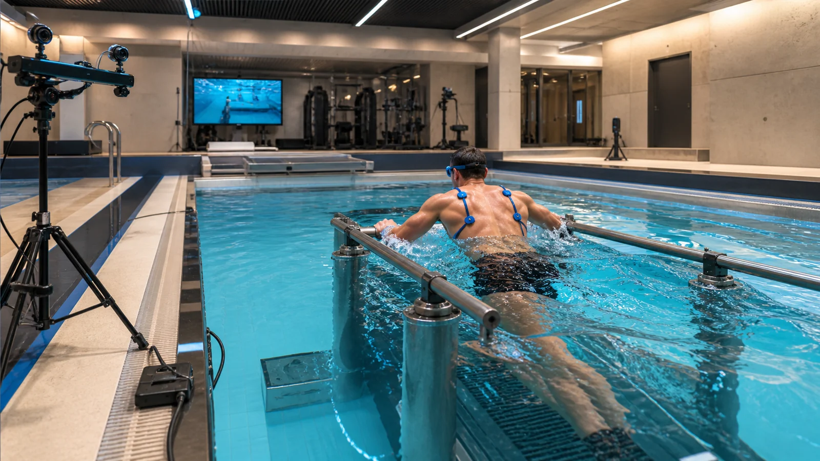 Treinamento aquático de alta performance: quais tecnologias podem ser integradas à piscina