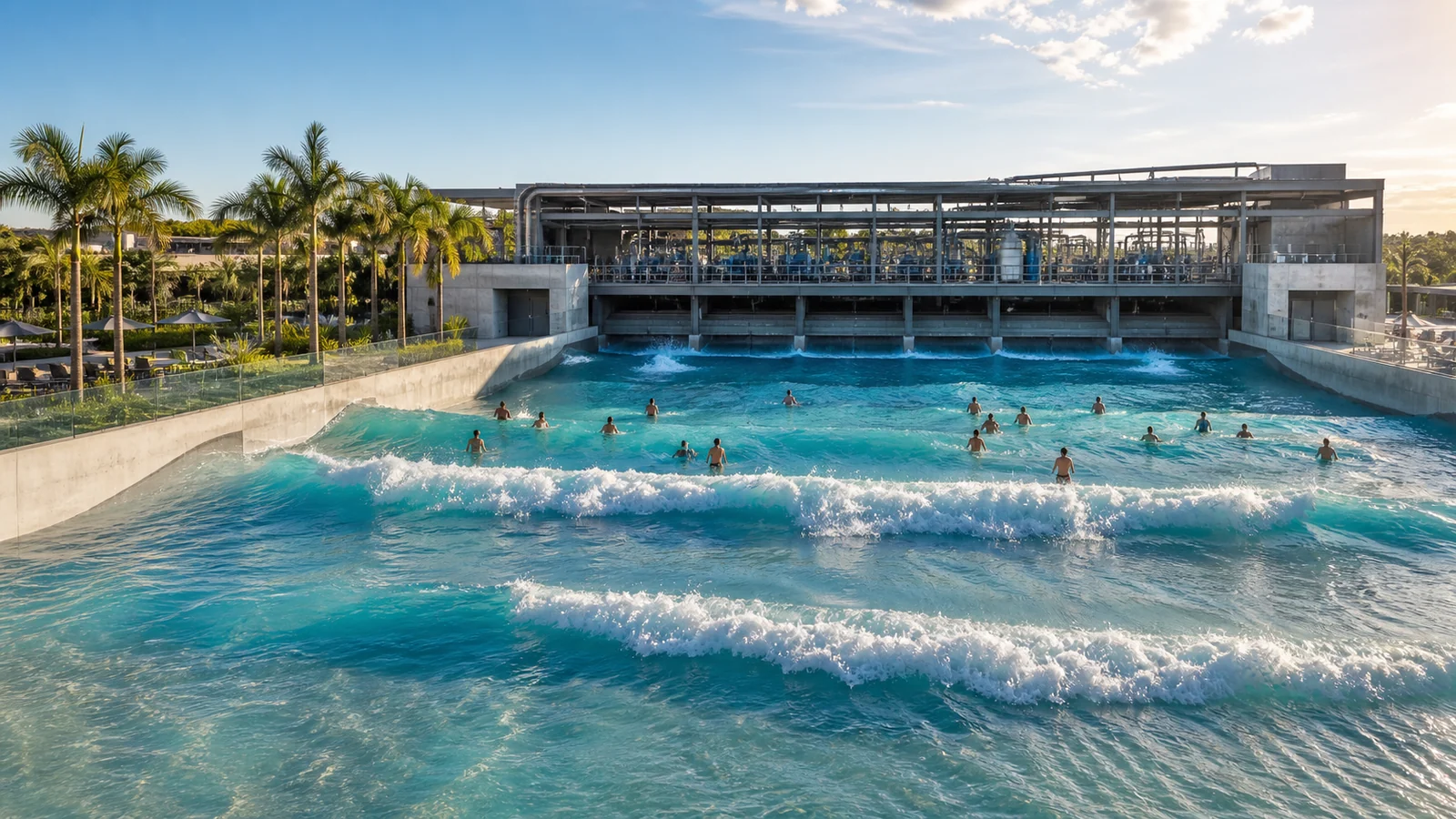 Piscina de ondas: como funciona a infraestrutura por trás da atração