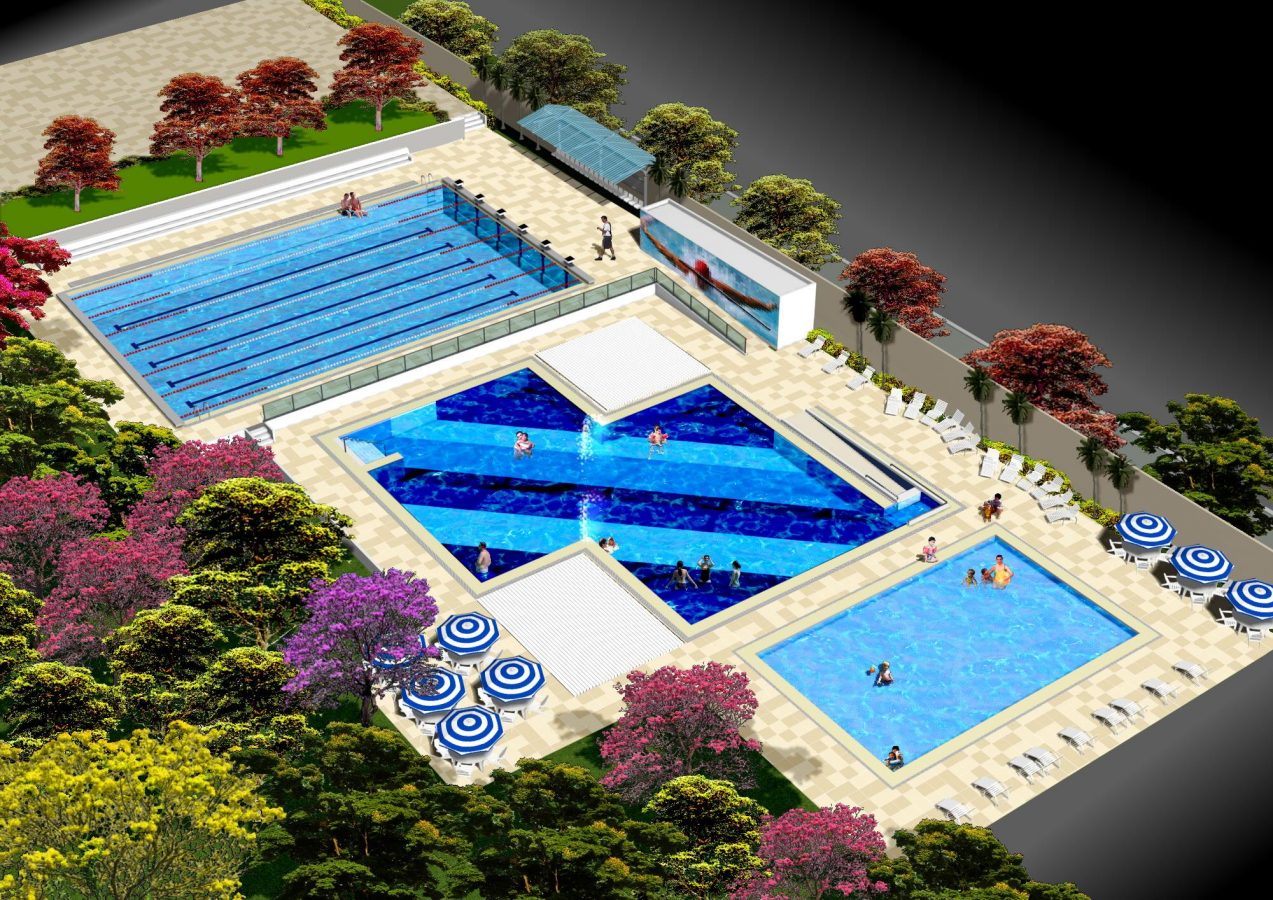 Parque Aquático Esportivo — Raia Olímpica e Saltos